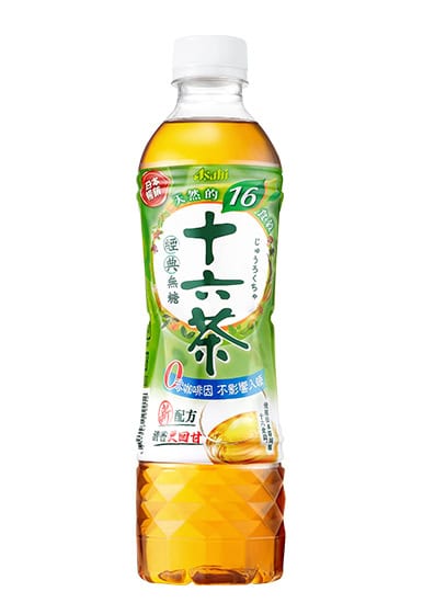 無糖飲料推薦:十六茶零咖啡因複方茶