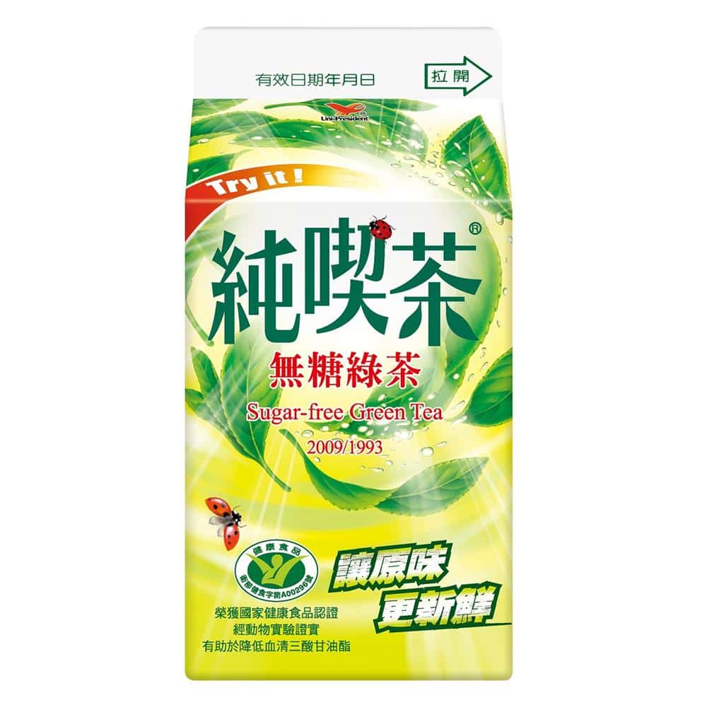 無糖飲料推薦:統一純喫茶